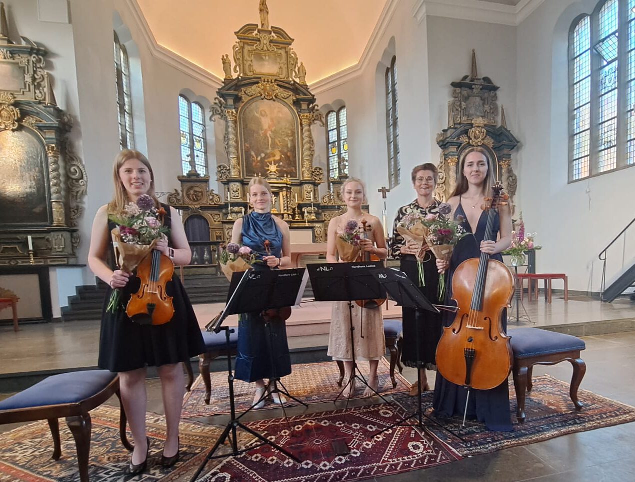 Die Nordhorner Ladies  haben Ihr letztes Konzert  in der Obergrafschaft  gespielt -  leider. 